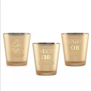 Lenox holiday candles set of 3